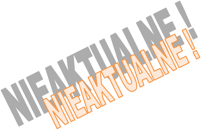 NIEAKTUALNE !